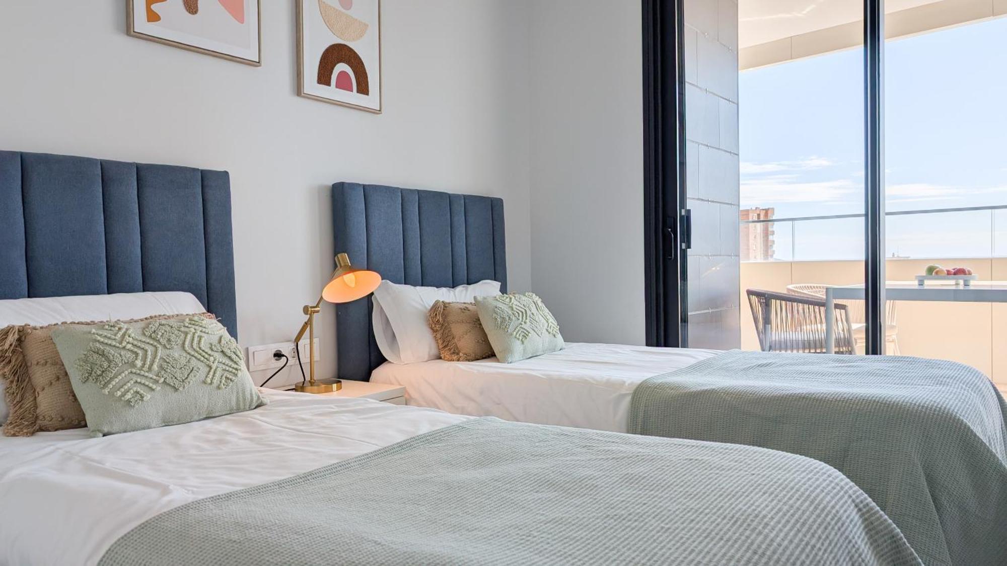 Benidorm Beach Sea View Apartment Bagian luar foto
